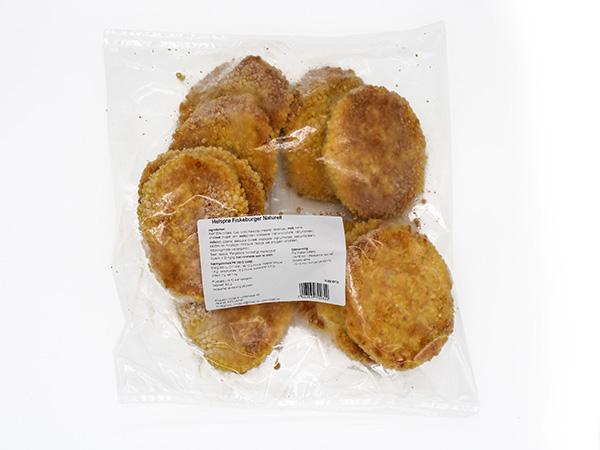Premium Lofoten helsprø fiskeburger naturell, 3X900g 2,7 kg krt Produktnummer: 72230