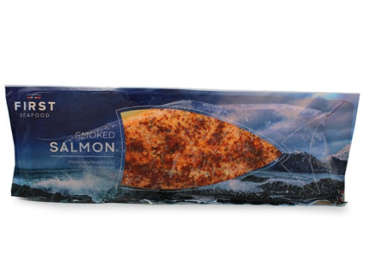 Premium Norsk Laks Filet varmrøkt med Honning og Chili, ca 1 kg Produktnummer: 71564