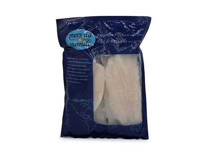Premium Pangasius Fillet – 170/230g, IQF (1 kg Pakning, 80% Glasering, Frosset), Produktnummer: 71795