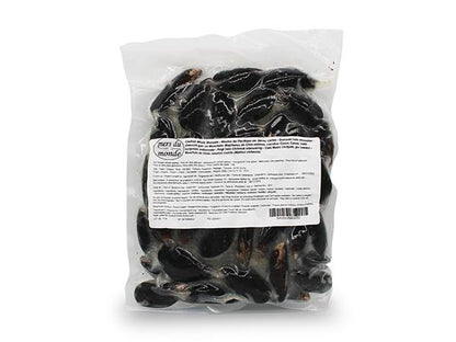 Premium Blåskjell kokt, Frys 40/60, IQF, 5x1kg, 100% Produktnummer: 72017