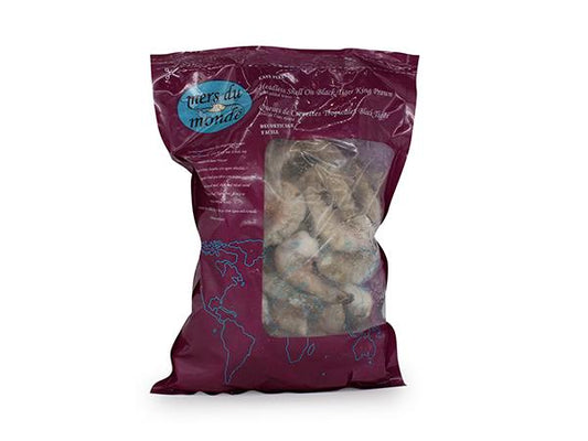 Premium Black Tiger Scampi 16/20, EZP m/skall, 1kg pose Produktnummer: 72020