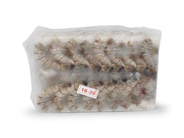 Premium Scampi Black Tiger HLSO, 16-20 Block, 1,8 kg, 70% Produktnummer: 72031