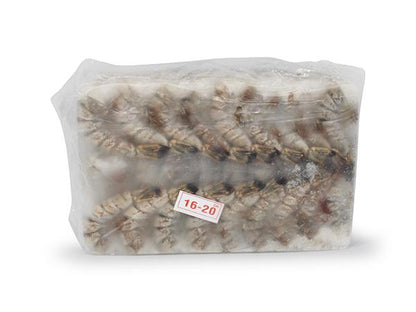 Premium Scampi Black Tiger HLSO, 16-20 Block, 1,8 kg, 70% Produktnummer: 72031