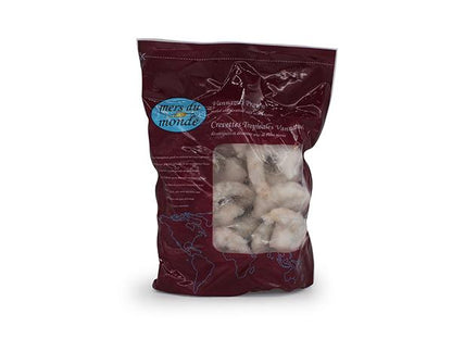 Premium Scampi Vannamei renset, PD, 8-12 IQF 70%, 1 kg pose,Produktnummer: 72036