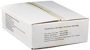 Premium Torsk loin 120-140g, 2,5 kg, Produktnummer: 752110