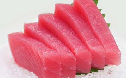 Premium Tuna Steaks sashimi, yellowfin, 5 kg krt, Frys, Produktnummer: 71849