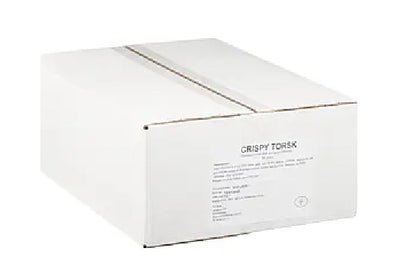 Premium Panert torsk 50g porsjoner, Frys 2x2,5kg 5 kg krt Produktnummer: 71789