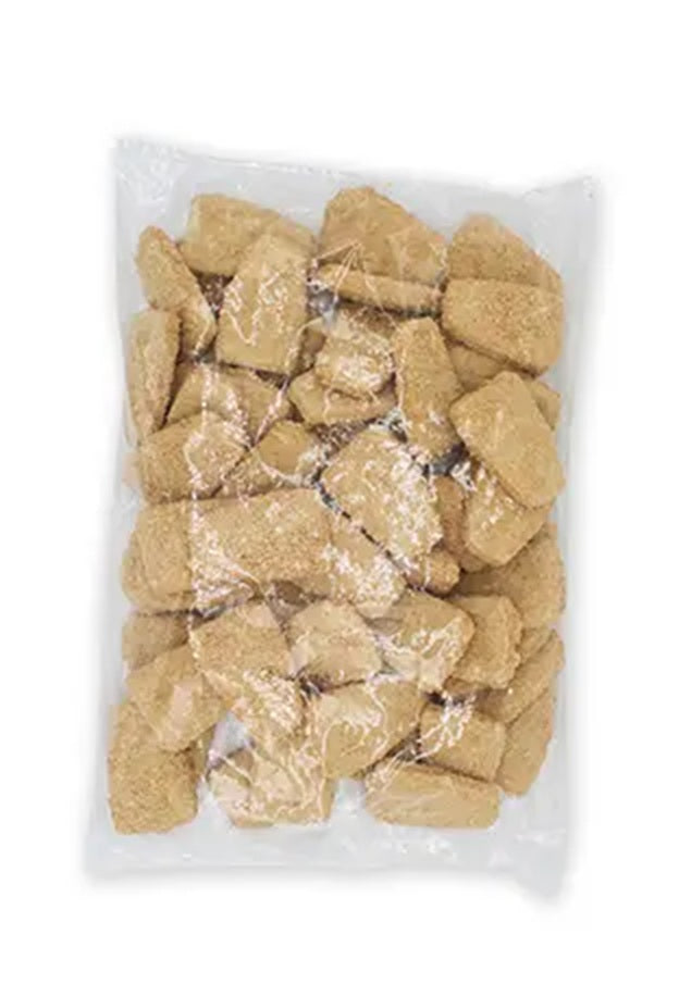 Premium Panert torsk 50g porsjoner, Frys 2x2,5kg 5 kg krt Produktnummer: 71789