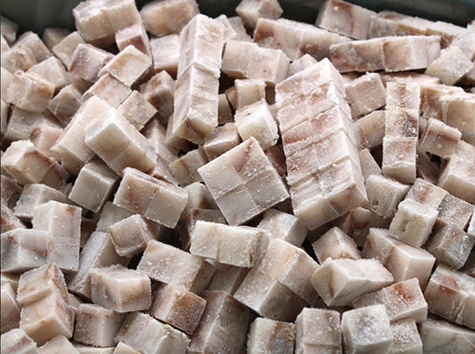 Premium Seiterninger 15x15x15mm, IQF Frys, 5 kg krt Produktnummer: 71868