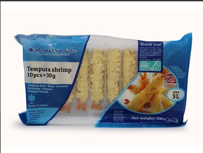 Tempura Scampi forstekt ebi 13/15, 300gr krt Produktnummer: 71848